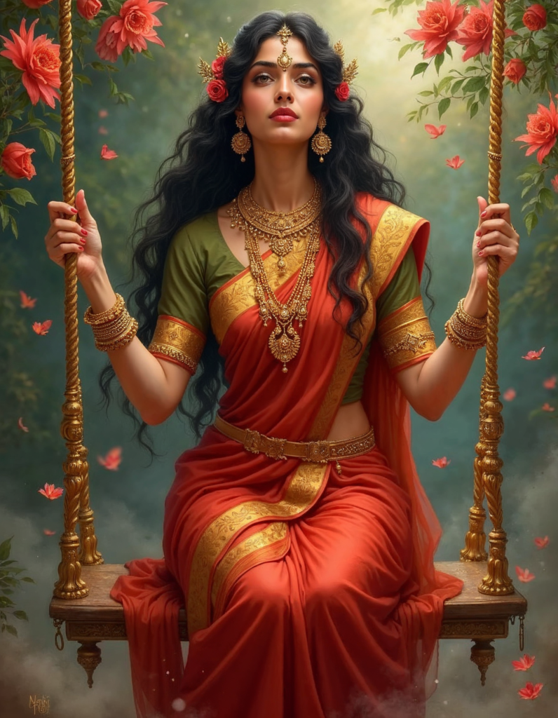 freepik design a stylized portrait of mohini inspired by r 47702