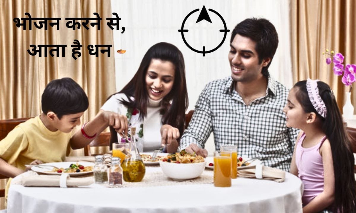 Eating in this direction brings wealth