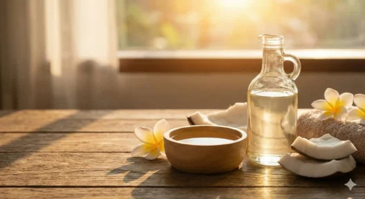 नारियल तेल ज्योतिषीय उपाय, चंद्रमा और शुक्र ग्रह की मजबूती के लिए तेल मालिश और धन लाभ।