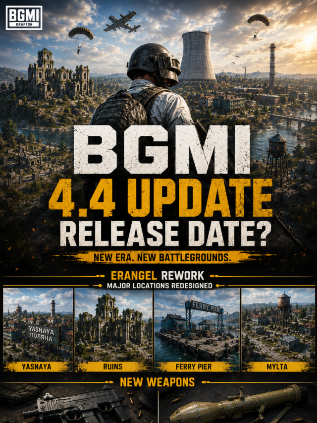 BGMI 4.4 Update Release Date, New Features