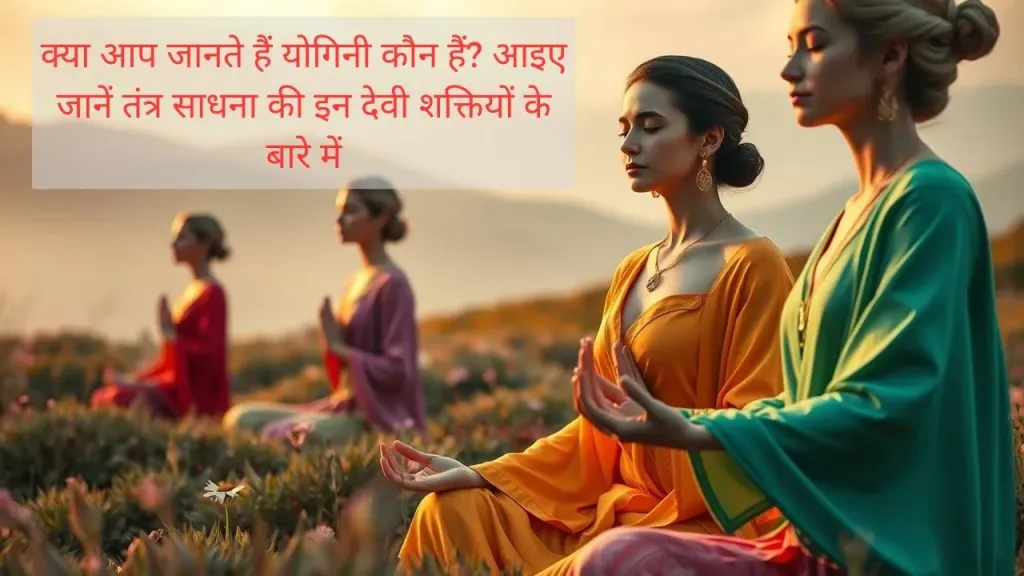क्या आप जानते हैं योगिनी कौन हैं? आइए जानें तंत्र साधना की इन देवी शक्तियों के बारे में