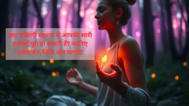 क्या यक्षिणी साधना से आपकी सारी इच्छाएँ पूरी हो सकती हैं? जानिए इसके मंत्र, विधि और फायदे!