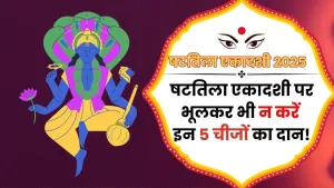 षटतिला एकादशी पर भूलकर भी न करें  चीजों का दान