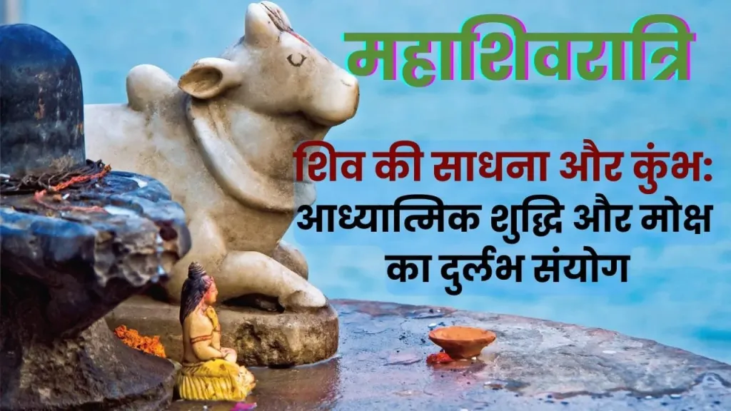 (महाशिवरात्रि)शिव की साधना और कुंभ का स्नान: