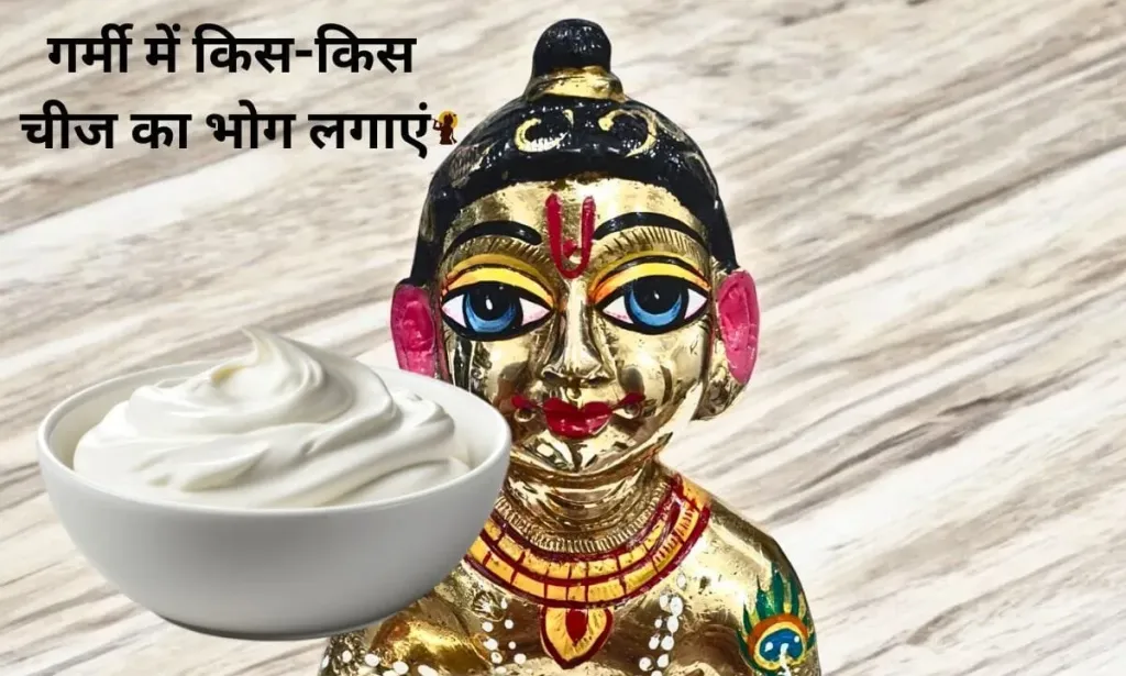 लड्डू गोपाल जी को, गर्मी में किस-किस चीज का भोग लगाएं